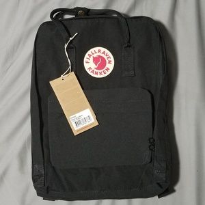 Fjallraven Kanken Backpack Black 16L Classic